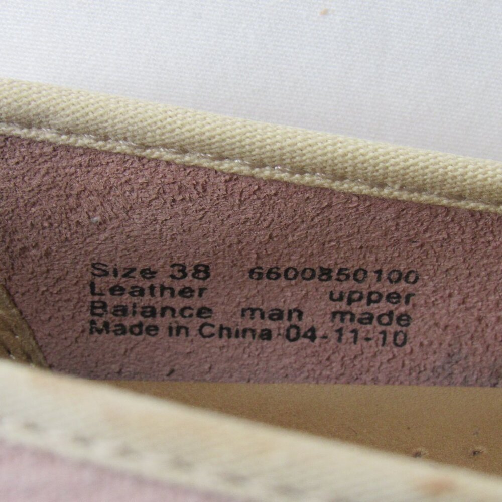 Dansko VOLLEY HOPSACK Pink Leather Professional Clogs Size 38 7.5 8 - Picture 8 of 9